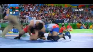 المپبک ریو 2016 : پبروزی غیرتمندانه حسن یزدانی مقابل ترکیه و صعود به نیمه نهایی