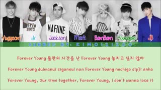 لالایی شبانه-آهنگ زیبایforever youngازگروه گات سونGOT7