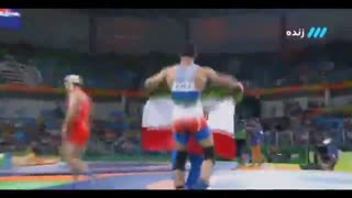 المپیک ۲۰۱۶ پیروزی حسن یزدانی مقابل روسیه و کسب مدال طلا