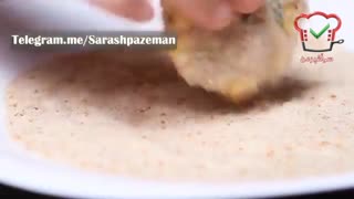 فیلم آموزش آشپزی - طرز تهیه کتلت سیب زمینی و تن ماهی