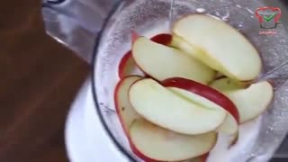 فیلم آموزش آشپزی - طرز تهیه اسموتی سیب و کدو حلوایی