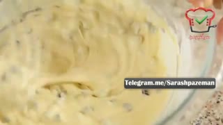 فیلم آموزش آشپزی - طرز تهیه بیسکوئیت کشمشی