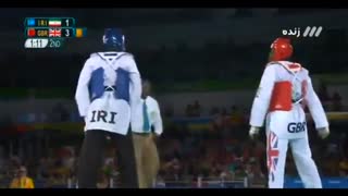 المپیک ۲۰۱۶: شکست سجاد مردانی مقابل بریتانی