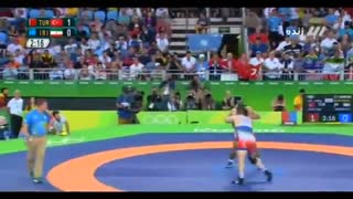 المپیک ۲۰۱۶ شکست کمیل قاسمی مقابل ترکیه و کسب مدال نقره