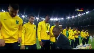 المپیک ریو 2016 :  مراسم اهدای مدال به تیمهای ملی برزیل و آلمان