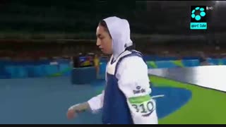 رده بندی تکواندو ۵۷کیلو زنان : برتری کیمیا علیزاده برابر حریف سوئدی