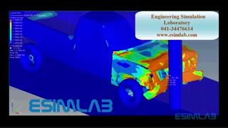 شبیه سازی برخورد خودرو- IMPACT SIMULATION - ABAQUS -ANSYS -AUTODYN-LS DYNA