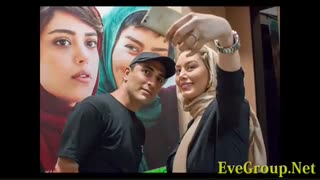 سلفی با سحر قریشی در اکران فیلم آبنبات چوبی