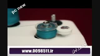 نصب و راه اندازی چرخ خیاطی ژانومه سری 8000