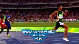 رکوردشکنان المپیک ریو