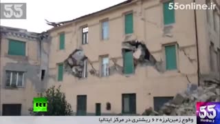 وقوع زمین‌لرزه ۶.۲ ریشتری در مرکز ایتالیا