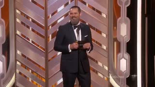 صحبت های خنده دار جیم کری در مراسم گلدن گلوب