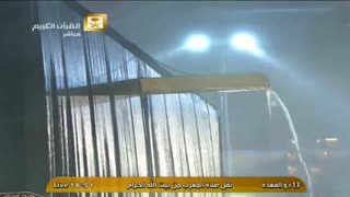 تلاوت قرآن زیبای عبدالباسط با باران رویایی در مکه مکرمه