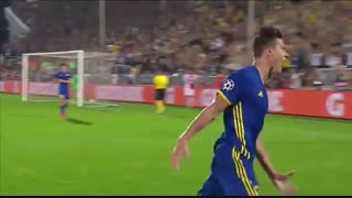 ویدئوی بازی روستوف و اژآکس + گل زیبای سردار آزمون