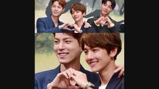 عکس بکهیون و بقیه ی بازیگران در فیلم مون لاورز ( از جمله همسره بکهیون در فیلم ....ایشششششش)