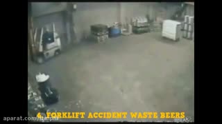 10 مثال از وقتیکه ایمنی در کار با لیفتراک جدی گرفته نمی شود