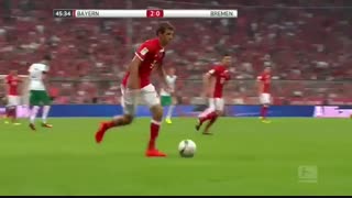 بایرن مونیخ6-0 وردربرمن هفته اول بوندسلیگا
