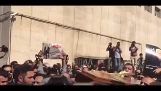 نخستین تصاویر از تشییع پیکر استاد داود رشیدی