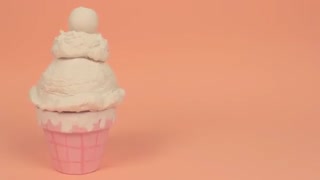 بستنی با خمیر فیمو