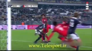 صعود پاری سن ژرمن به فینال با درخشش دی ماریا و کاوانی