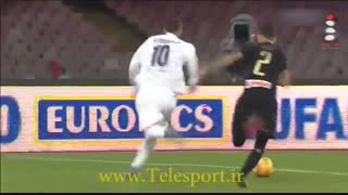 ناپولی 1 - فیورنتینا 0؛ صعود به فینال با گل کایخون