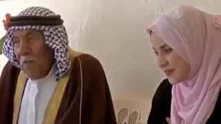 عروسی مرد ۹۲ساله عراقی با دختر ۲۲ ساله