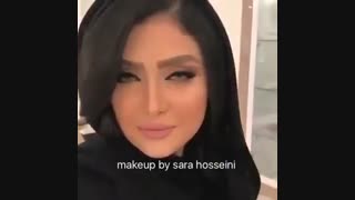 زیبا قبل از میک آپ و زیباتر بعد از میک آپ