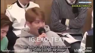 اکسو با صدای دخترونه