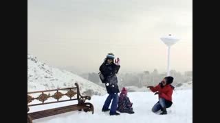 آهنگ شاد زمستون خدا سرده دمش گرم - مهدی مجتبایی