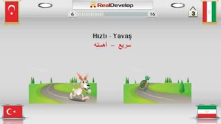 آموزش کلمات زبان ترکی استانبولی | کلمات متضاد | قسمت اول