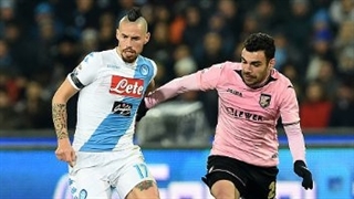 خلاصه بازی:  ناپولی   1 - 1  پالرمو