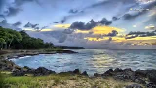 تایم لپس زیبای گذر  ابرها