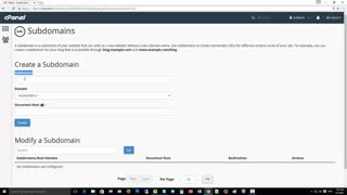 نحوه ساخت ساب دامین در هاست سی پنل