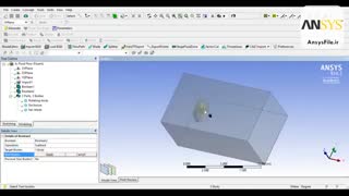 شبیه سازی یک فن با sliding mesh