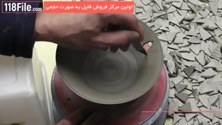 آموزش کامل سفالگری با چرخ بصورت گام به گام