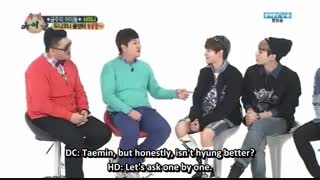 130403 샤이니 (SHINee) 주간 아이돌 (Weekly Idol) ep89 part2