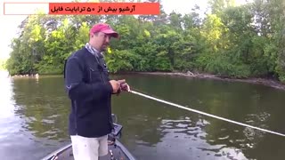 ماهیگیری در رودخانه های خروشان