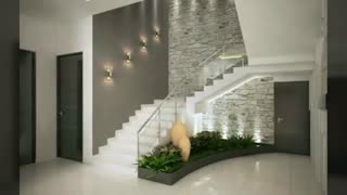 طراحی مدرن فضای زیر پله که در اغلب موارد بی استفاده است ...