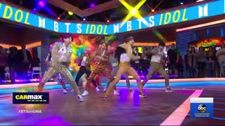 بی تی اس در برنامهGMA(پارت3:اجرای idol)