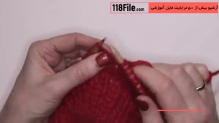 آموزش مبتدی بافتنی و اتصال گره ها