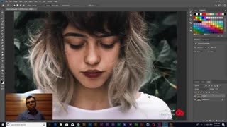 آموزش روتوش عکس و صورت در فتوشاپ