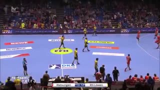 دیدار تیم های هندبال ملزونگن و  رین نکار لوئن در بوندسلیگای آلمان2018/19