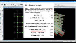 ترکیب بار طراحی سازه|حسین توکلی مدرس و مشاور رشته مهندسی عمران