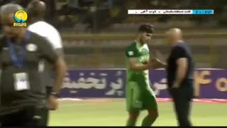 خلاصه دیدار نفت مسجد سلیمان 2_2 ذوب‌آهن (هفته پایانی لیگ برتر)