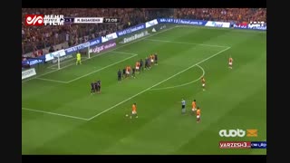 وقت‌کشی عجیب بازیکنان تیم گالاتاسرای