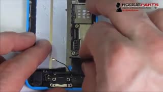 آموزش تعویض فلت شارژ iPhone 5C - تعمیرات 118
