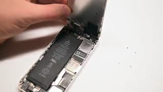 آموزش تعویض اسپیکر آیفون 5S - تعمیرات 118