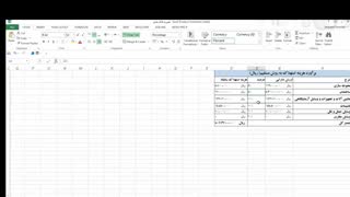 آموزش بخش مالی طرح کسب و کار در اکسل