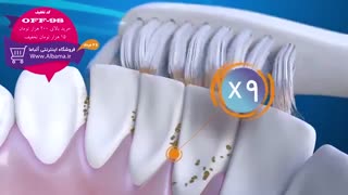 نحوه مسواک زدن با مسواک برقی سونیک تریزا