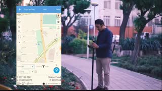 آموزش برداشت نقاط با نرم افزار سوروی مستر (survey master )با جی 10 پلاس ژئوپوز